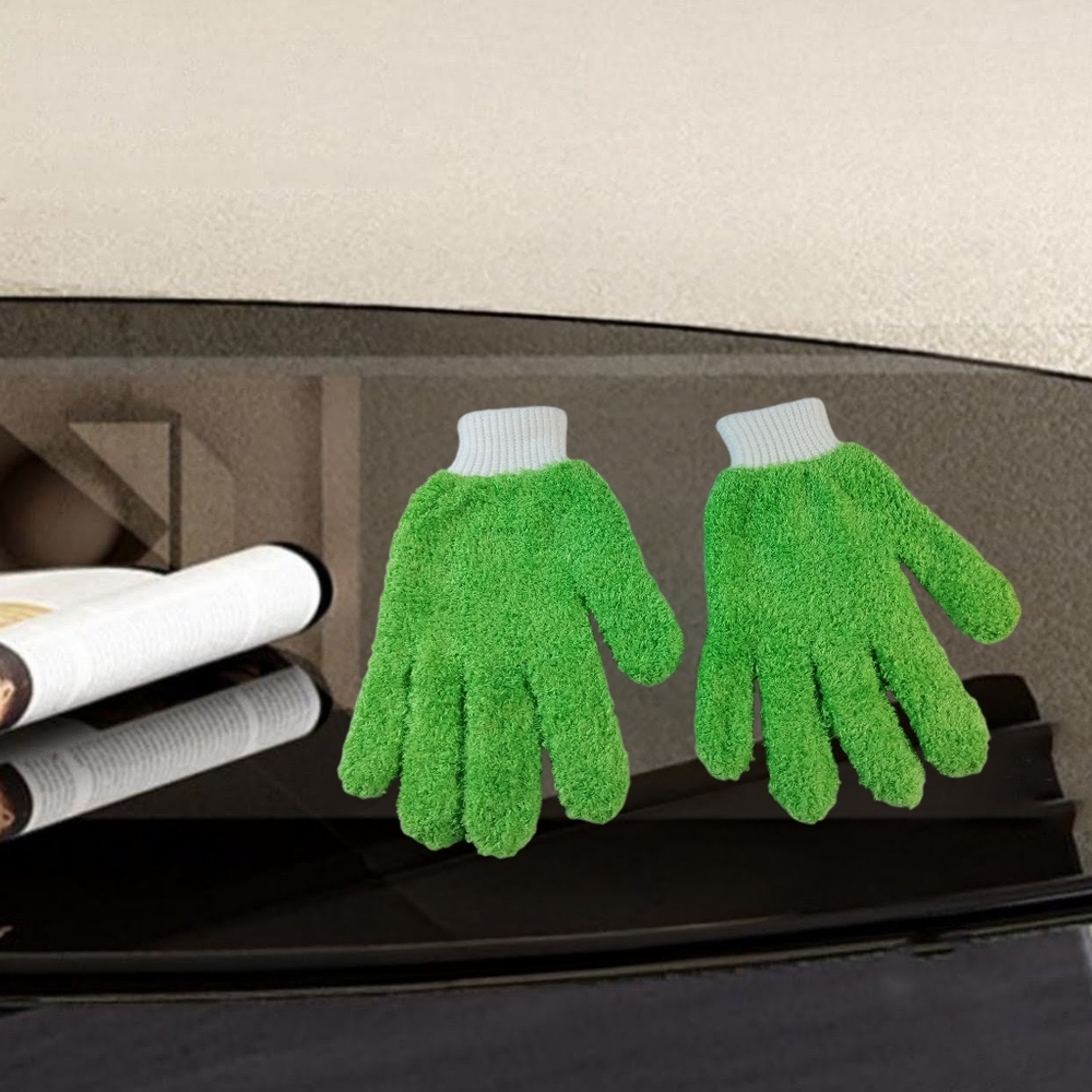 Toran Living Green Dustin Gloves. 2 pairs